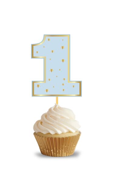 Kürdan 1 Yaş Mavi 10 Parça - 2