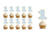 Kürdan 1 Yaş Mavi 10 Parça - 1