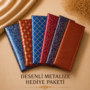 Metalize Desenli 100'lü