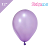 Lateks Metalik Balon 100 Parça Lila 12 İnç Balonevi - 1