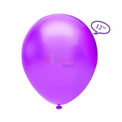  - Metalik Balon Açık Violet 100 'lü