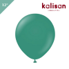 Lateks Retro Balon 100 Parça Ada Çayı (Sage) 12 inç Kalisan - 1