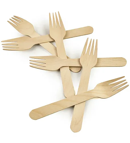 Bambu Natural Çatal 16 cm 24 Parça - 2