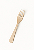 Bambu Natural Çatal 16 cm 24 Parça - 1