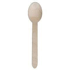 Bambu Natural Kaşık 16 cm 24 Parça - 