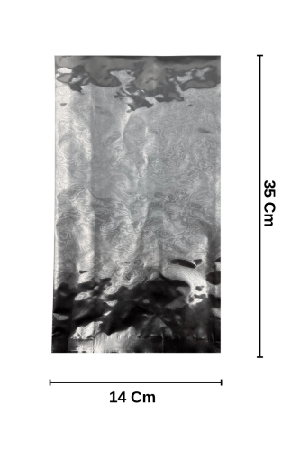 alüminyum torba Yandan Körüklü 14x8x35 / 1 Kg - 1