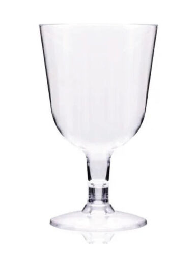 Ayaklı Plastik Kadeh Şeffaf 150 CC 6 Parça - Metplast