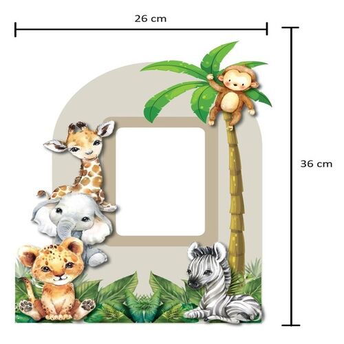 Baby Animal Kişiye Özel Ayaklı Pano Seti