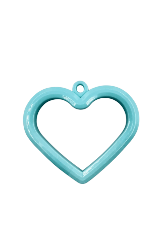 Balon Ağırlığı Kalp Model Büyük Tekli Mavi - 