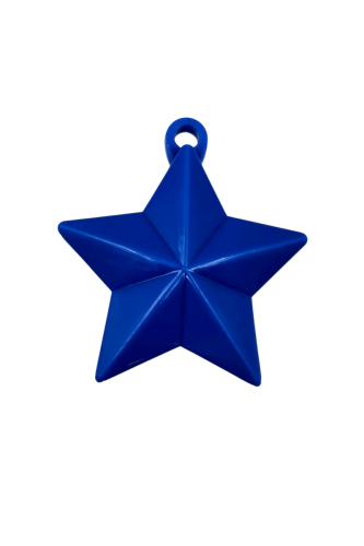Balon Ağırlığı Yıldız Model 3 Boyutlu Tekli Lacivert - 