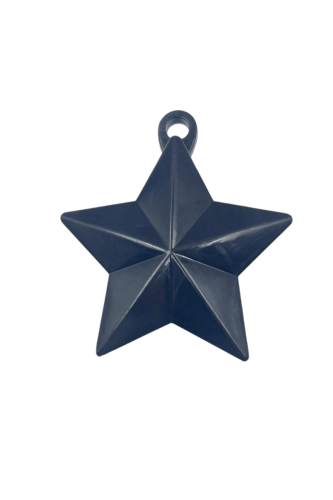 Balon Ağırlığı Yıldız Model 3 Boyutlu Tekli Siyah - 