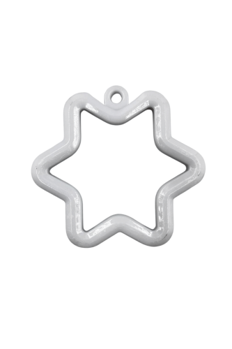 Balon Ağırlığı Yıldız Model Büyük Tekli Beyaz - 