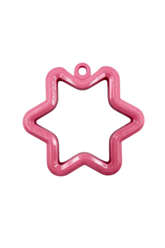 Balon Ağırlığı Yıldız Model Büyük Tekli Pembe - 1