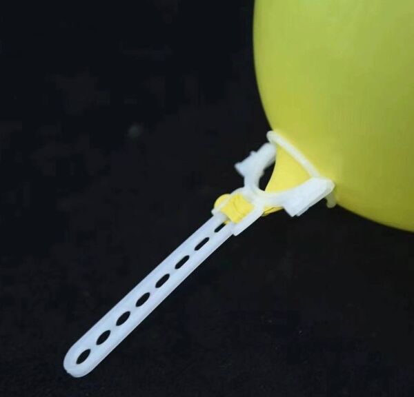 Balon Çubuğu Yeni Nesil 11 Cm 100 Parça Beyaz - 3