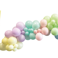 Balon Dekorasyon Seti Makaron Temalı 72 Parça - 2