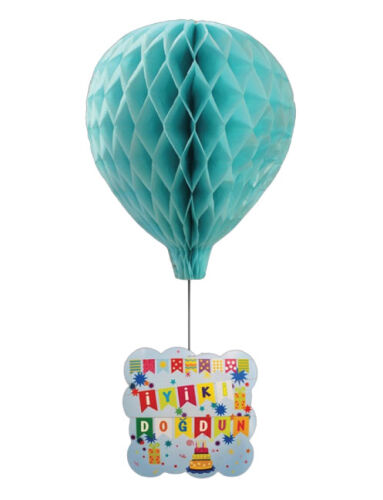 Petek Süs Balon İyi ki Doğdun Mavi - 1