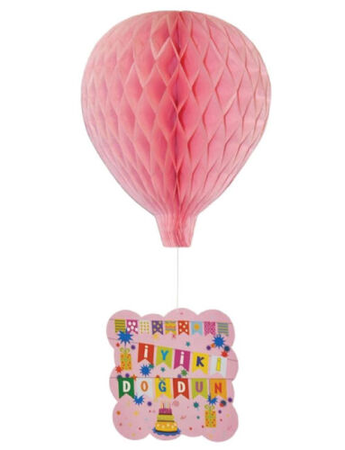 Petek Süs Balon İyi ki Doğdun Pembe - 