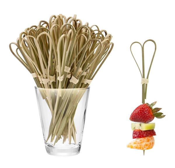 Bambu Naturel Kürdan 100 Parça - 
