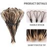 Bambu Naturel Siyah Kürdan 100 Parça - 2