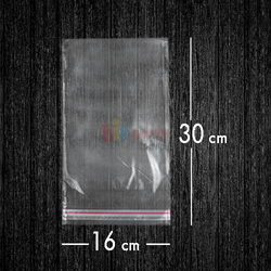 Bantlı Jelatin Poşet Şeffaf Torba 16x30 Cm / 3 Kg - 1