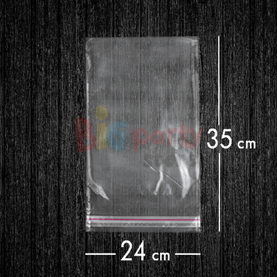 Bantlı Jelatin Poşet Şeffaf Torba 24x35 Cm / 5 Kg - 1