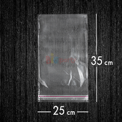 Bantlı Jelatin Poşet Şeffaf Torba 25x35 Cm / 3 Kg - 1