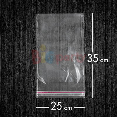 Bantlı Jelatin Poşet Şeffaf Torba 25x35 Cm / 3 Kg - 1