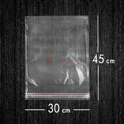Bantlı Jelatin Poşet Şeffaf Torba 30x45 Cm / 5 Kg - 1