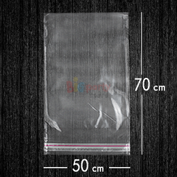 Bantlı Jelatin Poşet Şeffaf Torba 50x70 Cm / 5 Kg - 1