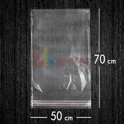 Bantlı Jelatin Poşet Şeffaf Torba 50x70 Cm / 5 Kg - 1