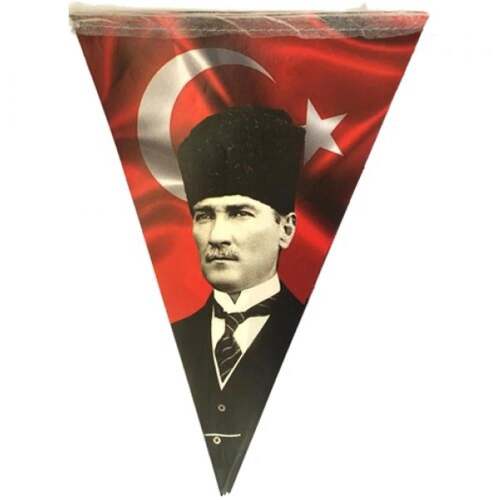 Bayrak Flama Atatürk Baskılı - 1