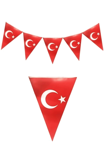 Bayrak Flama Türk Bayrağı Baskılı - 