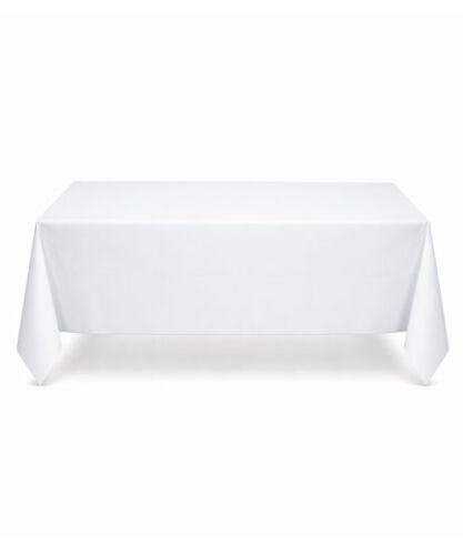 Masa Örtüsü 120 x 180 Cm Beyaz - 