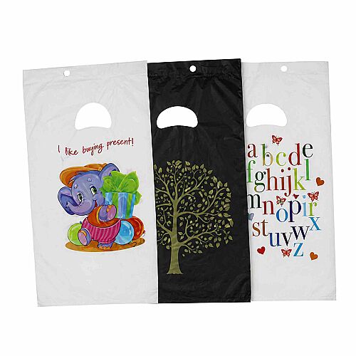 Blok Poşet Baskılı El Geçme 1 No 22x33 Cm 100 lü - 2