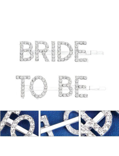 Bride To Be Gümüş Taşlı Pens Toka - 4