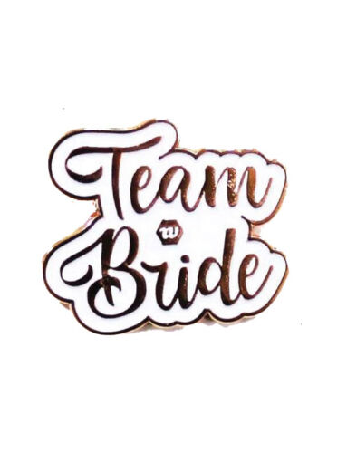 Metal Rozet Team Bride Rose Gold Küçük - 