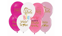  - Baskılı Balon Bride To Be 100 'lü