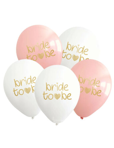 Lateks Baskılı Balon Bride To Be 6 Parça - 1