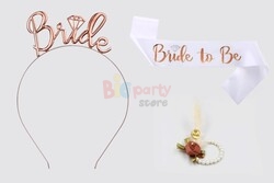 Bride To Be Set Rose Gold - 1