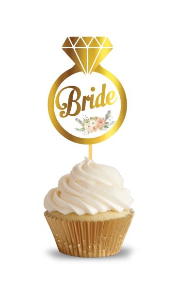 Kürdan Bride Varak Baskılı 10 Parça - 2