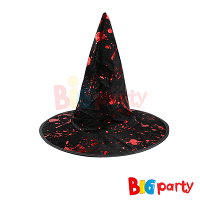 Cadı Şapkası Kadife Kanlı Model Siyah - 1