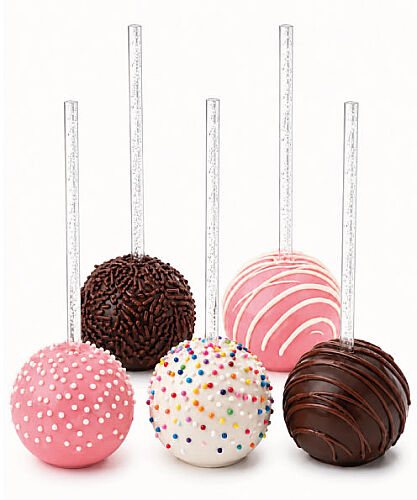 Cake Pops Çubuğu Şeffaf 14 Cm 12 Parça - 