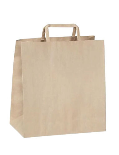 Kağıt Çanta Flat Sap 32 x 32 x 16 Cm 25 Parça - 