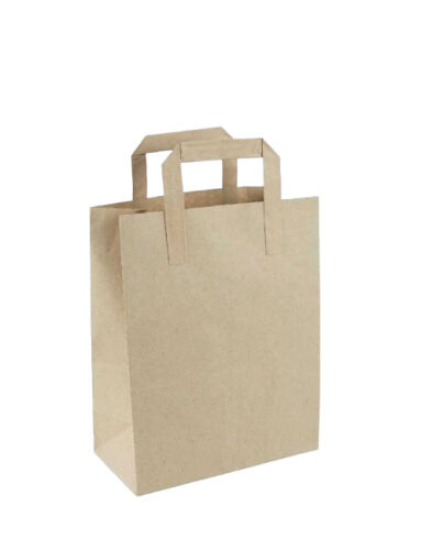 Kağıt Çanta Flat Sap 18 x 28 x 10 Cm 25 Parça - 