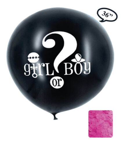 Ci̇nsi̇yet Balonu Konfeti̇li̇ 36'' Pembe - 