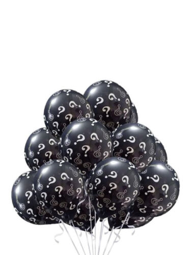 Lateks Çepeçevre Baskılı Balon Cinsiyet Belirleme Parti 6 Parça - 