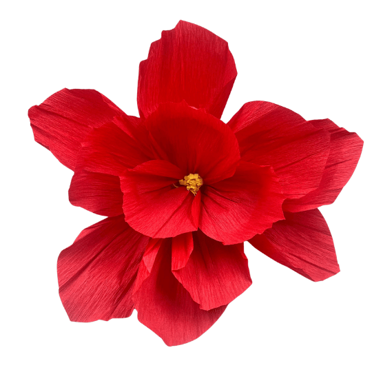 Dekor Süs Çiçek 45 Cm Kırmızı - 