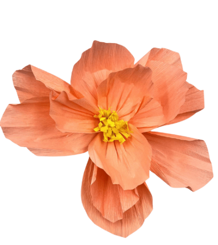 Dekor Süs Çiçek 45 Cm Somon - 