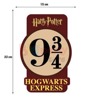Dekoratif Kişiye Özel Ayaklı Pano Seti Harry Potter 3 Parça - 3
