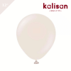 Lateks Retro Balon 100 Parça Deniz Kumu-Kum Beji (White Sand) 12 inç Kalisan - 1